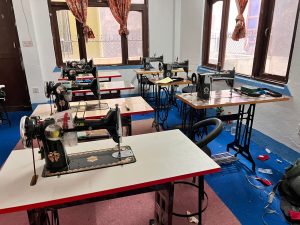 Tailoring class session at Mission in Church Nepal